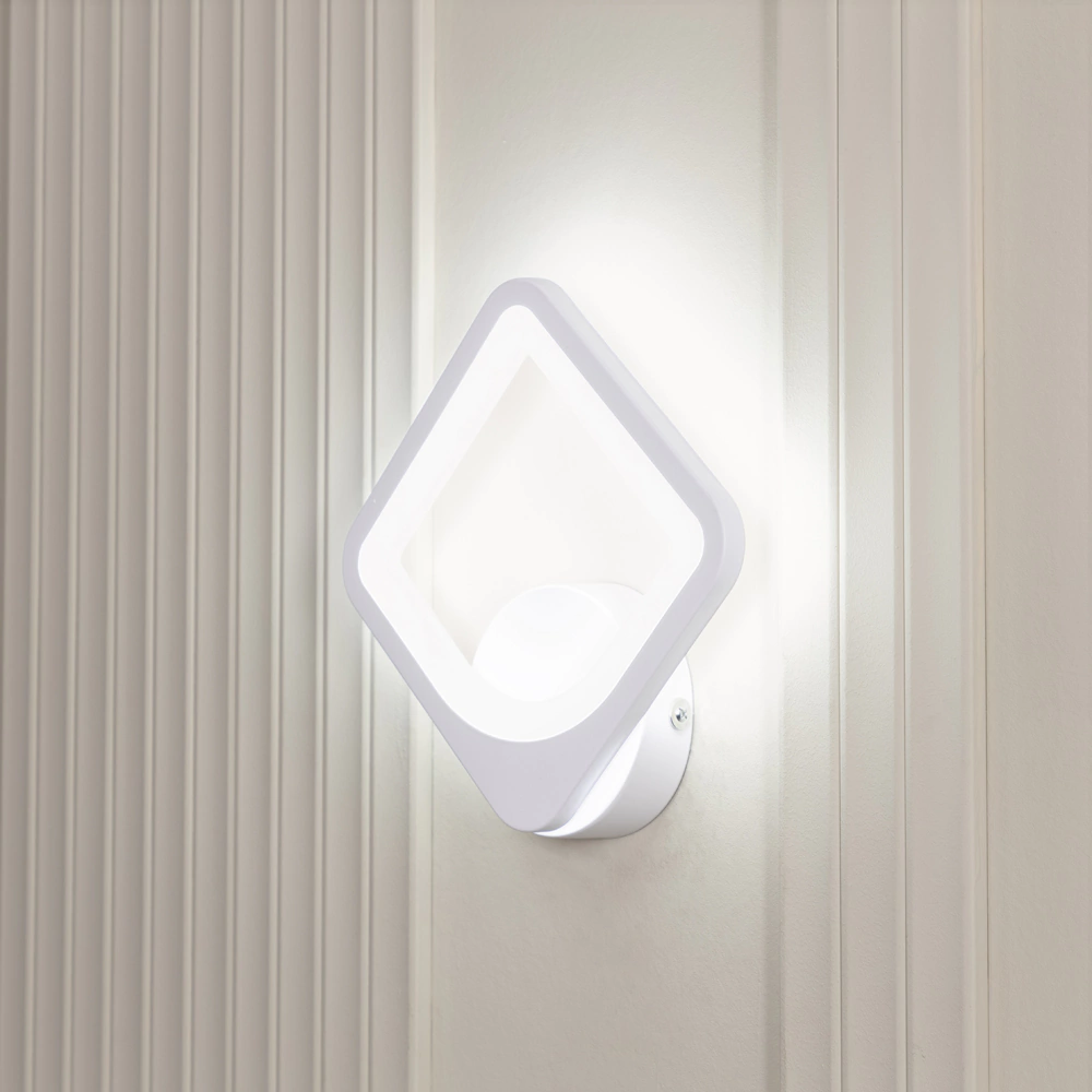 Бра NEODECO Беатрис 24 Вт LED белый