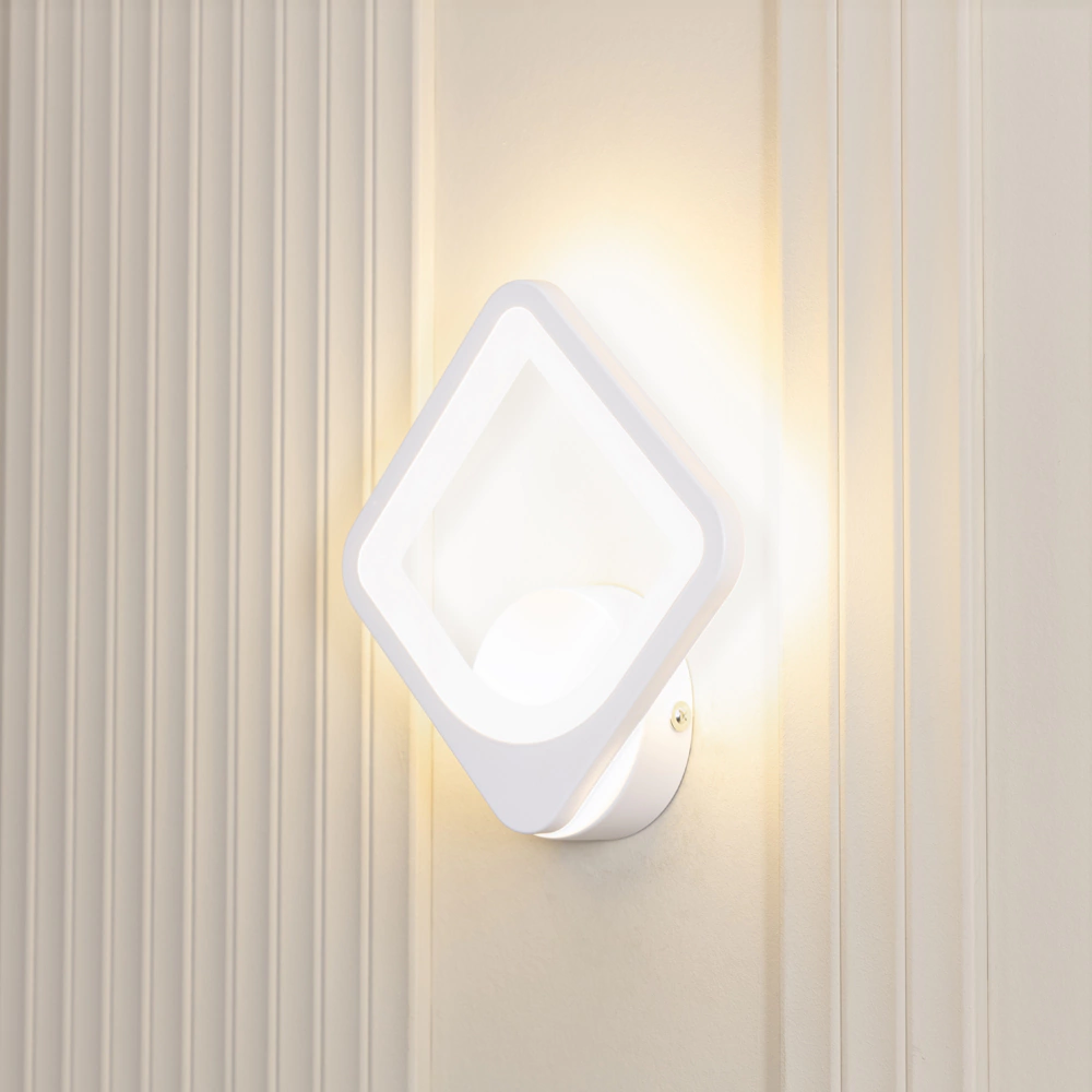 Бра NEODECO Беатрис 24 Вт LED белый