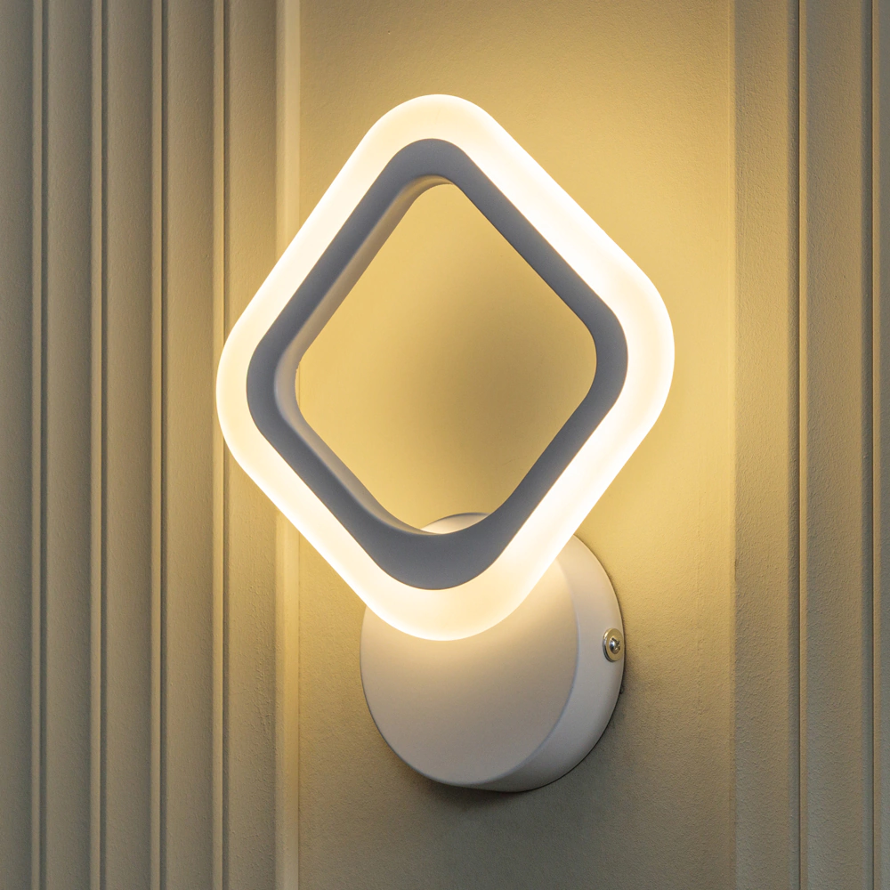 Бра 16 Вт LED белый NEODECO Долорес