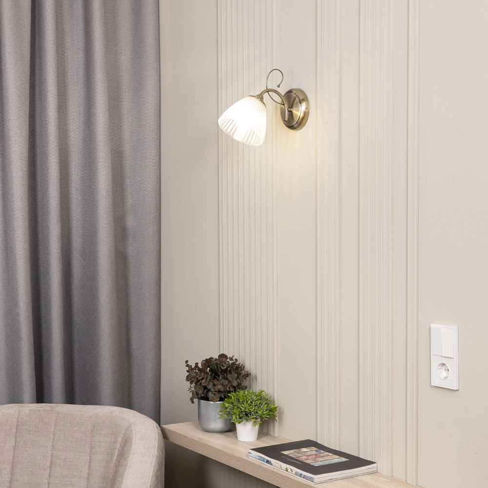 Бра NEODECO Боянка 1х60 Вт Е27