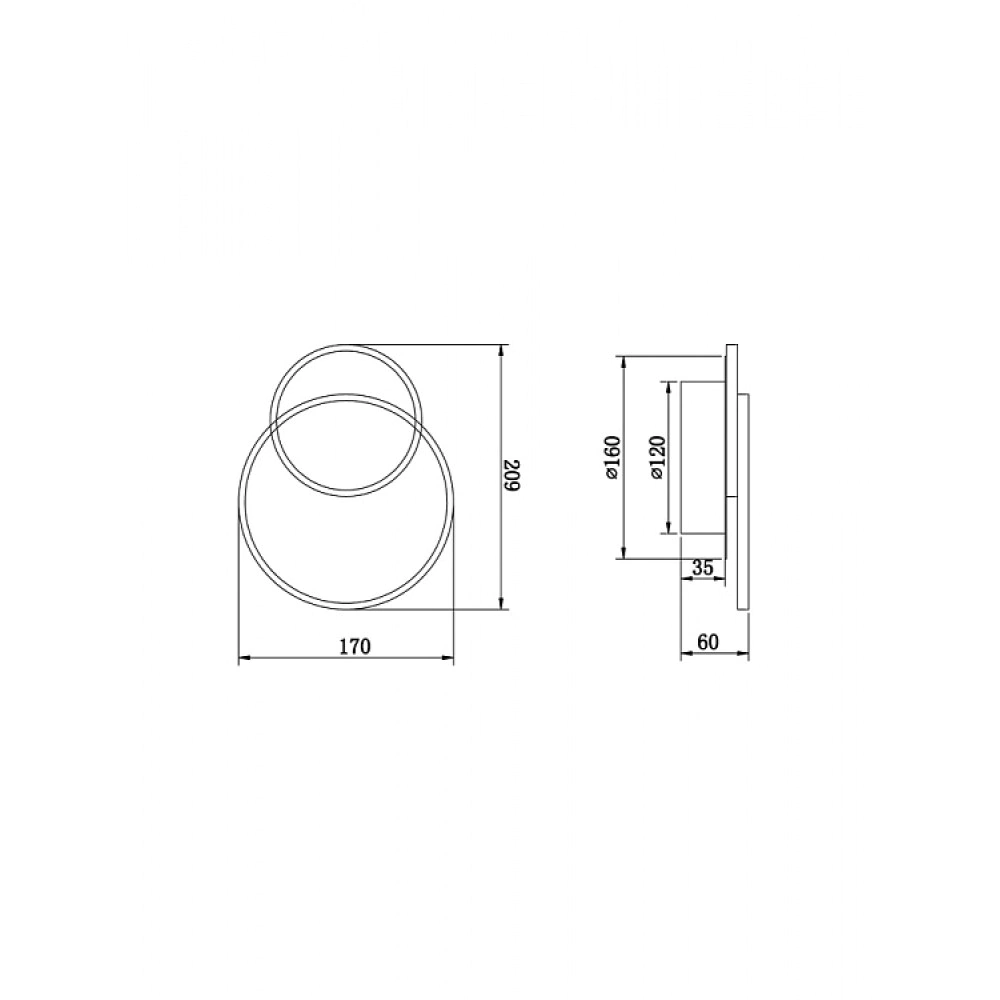 Бра Freya Фиби 10 Вт LED