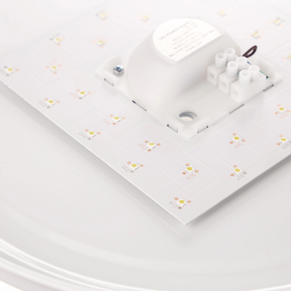 Светильник настенно-потолочный IEK Миндаль 18 Вт LED 4000 K