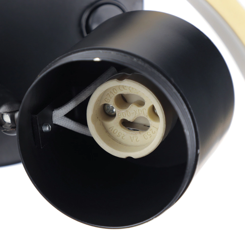 Светильник настенный NEODECO Каро 1х15 Вт GU10 + 5 Вт LED 4000 K