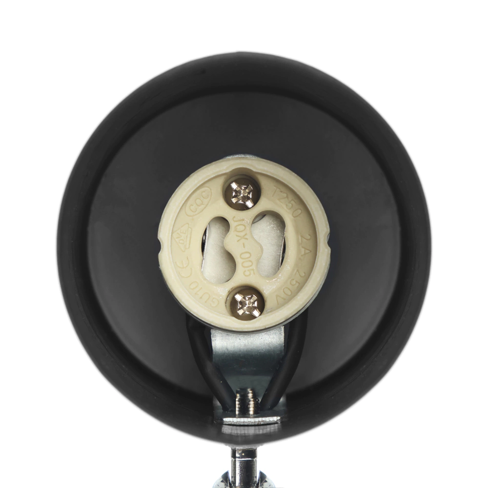 Светильник настольный NEODECO Джина 1х8 Вт LED GU10 черный