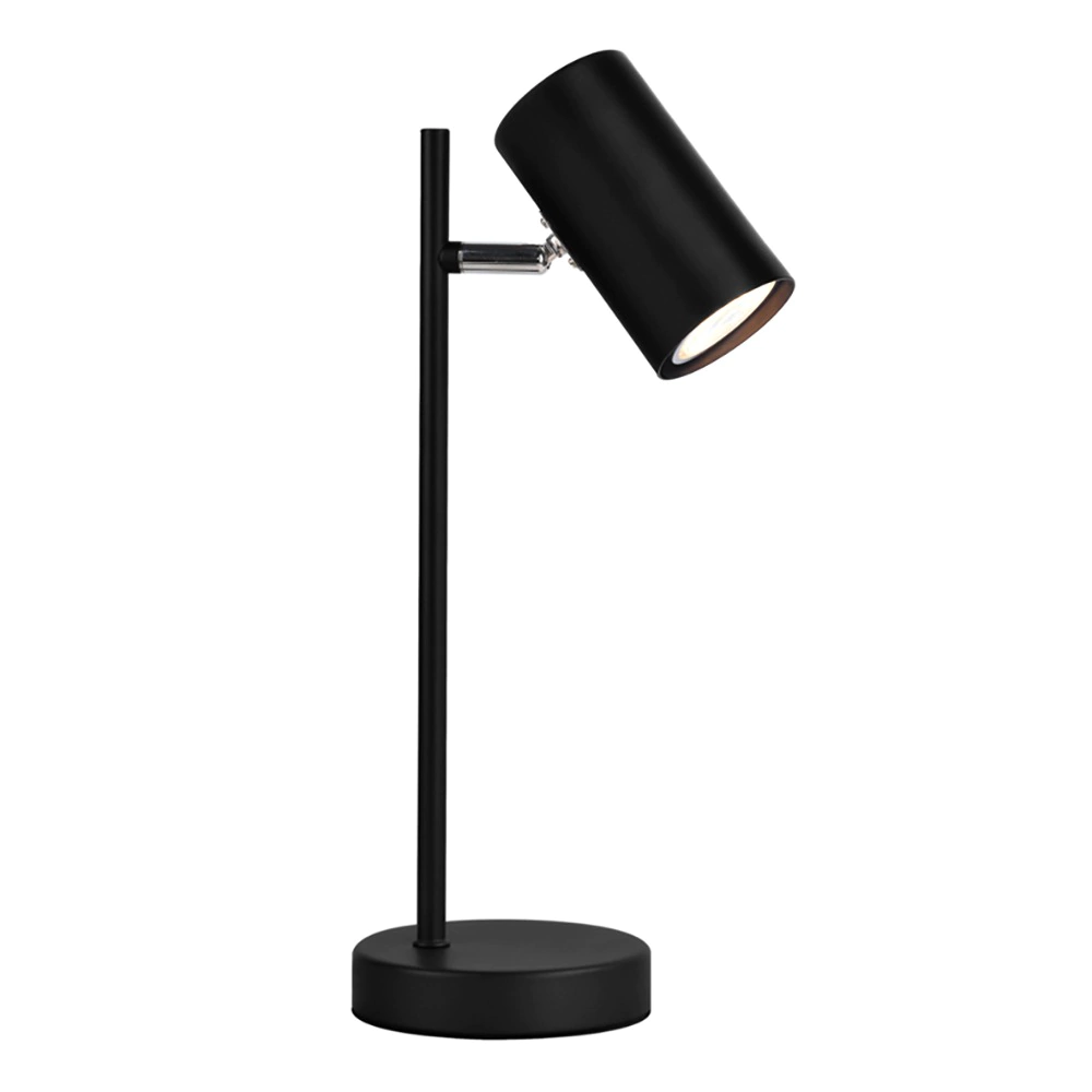 Светильник настольный NEODECO Джина 1х8 Вт LED GU10 черный