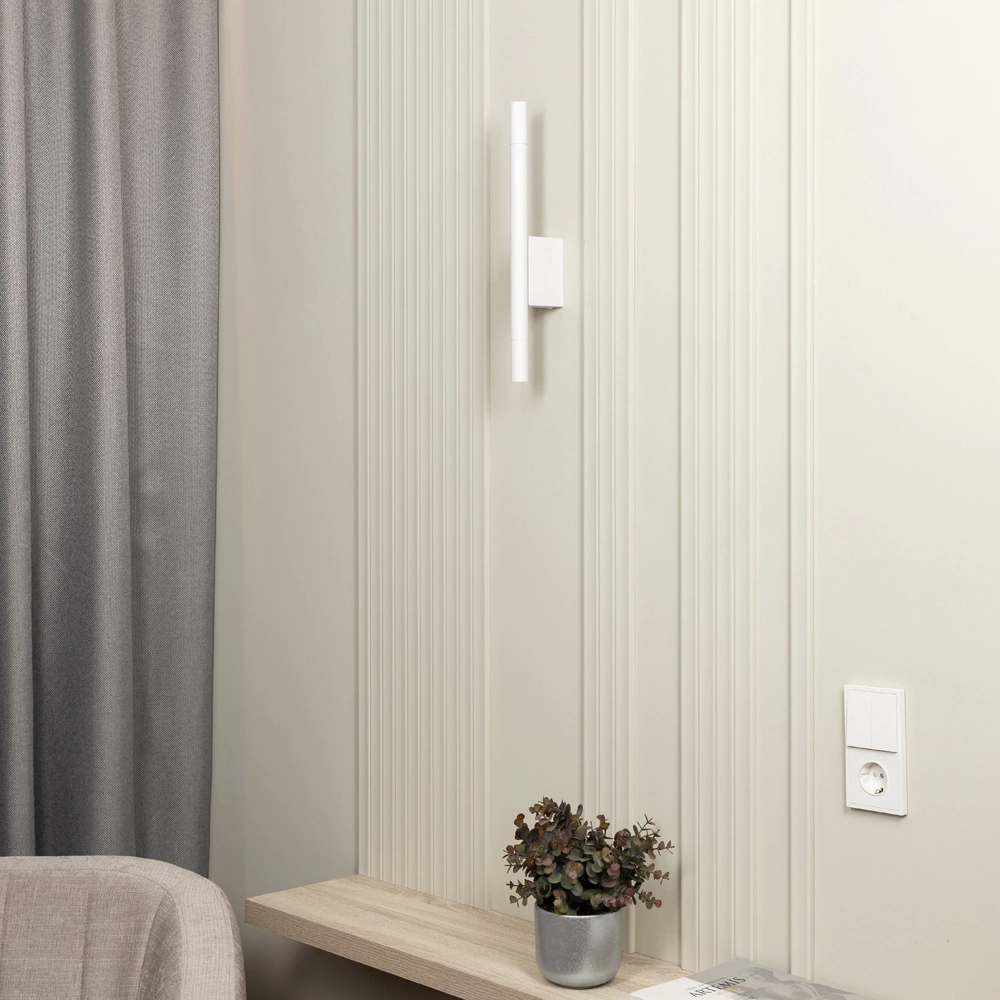 Светильник настенный 2х8 Вт G9 белый NEODECO Чао