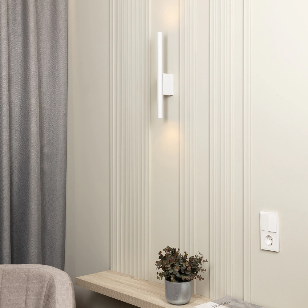 Светильник настенный 2х8 Вт G9 белый NEODECO Чао