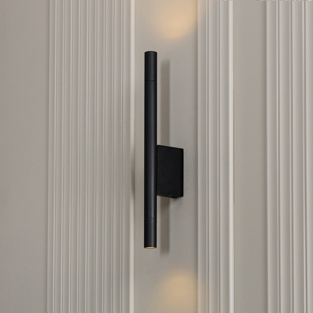 Светильник настенный NEODECO Чао 2х8 Вт G9 черный