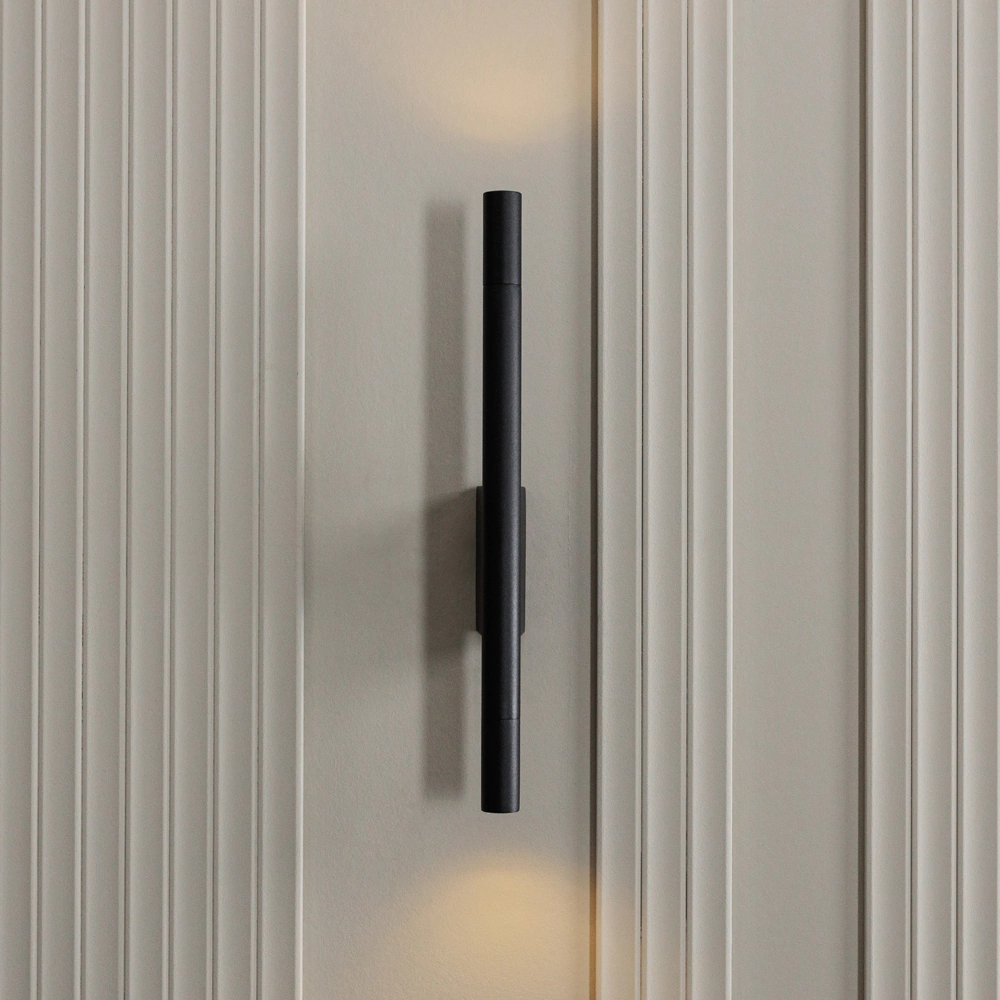 Светильник настенный NEODECO Чао 2х8 Вт G9 черный