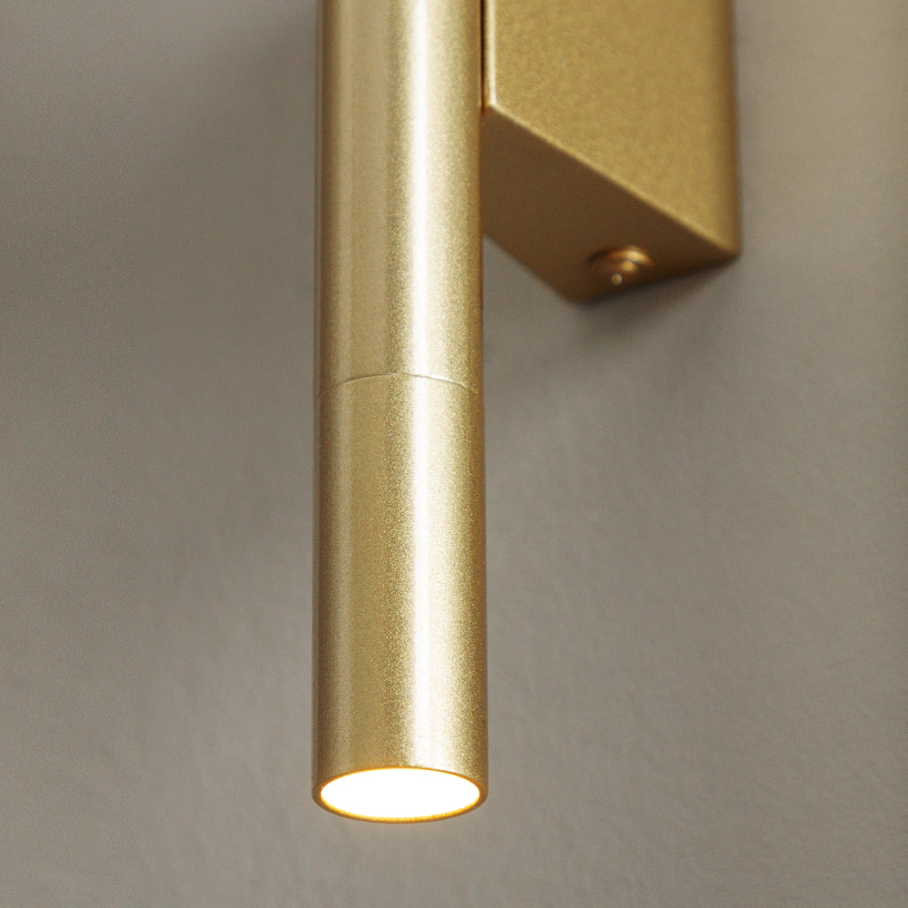 Светильник настенный 2х8 Вт G9 золотой NEODECO Чао