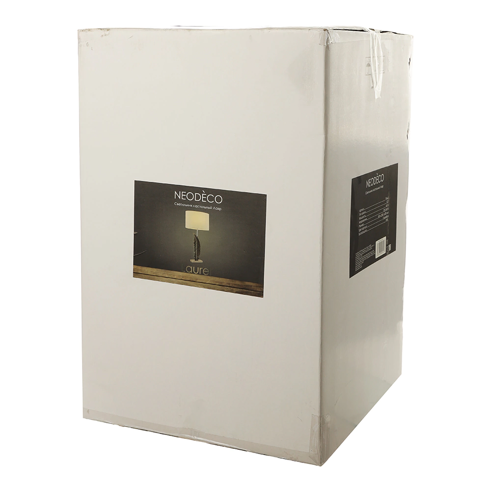 Светильник настольный NEODECO Лавр 1х60 Вт Е27