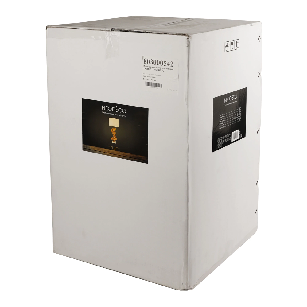 Светильник настольный NEODECO Прум 1х60 Вт Е27