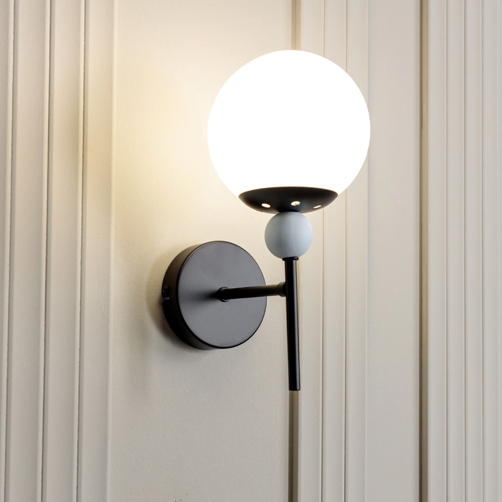 Бра Lumion Сандей 1х40 Вт Е14 черный