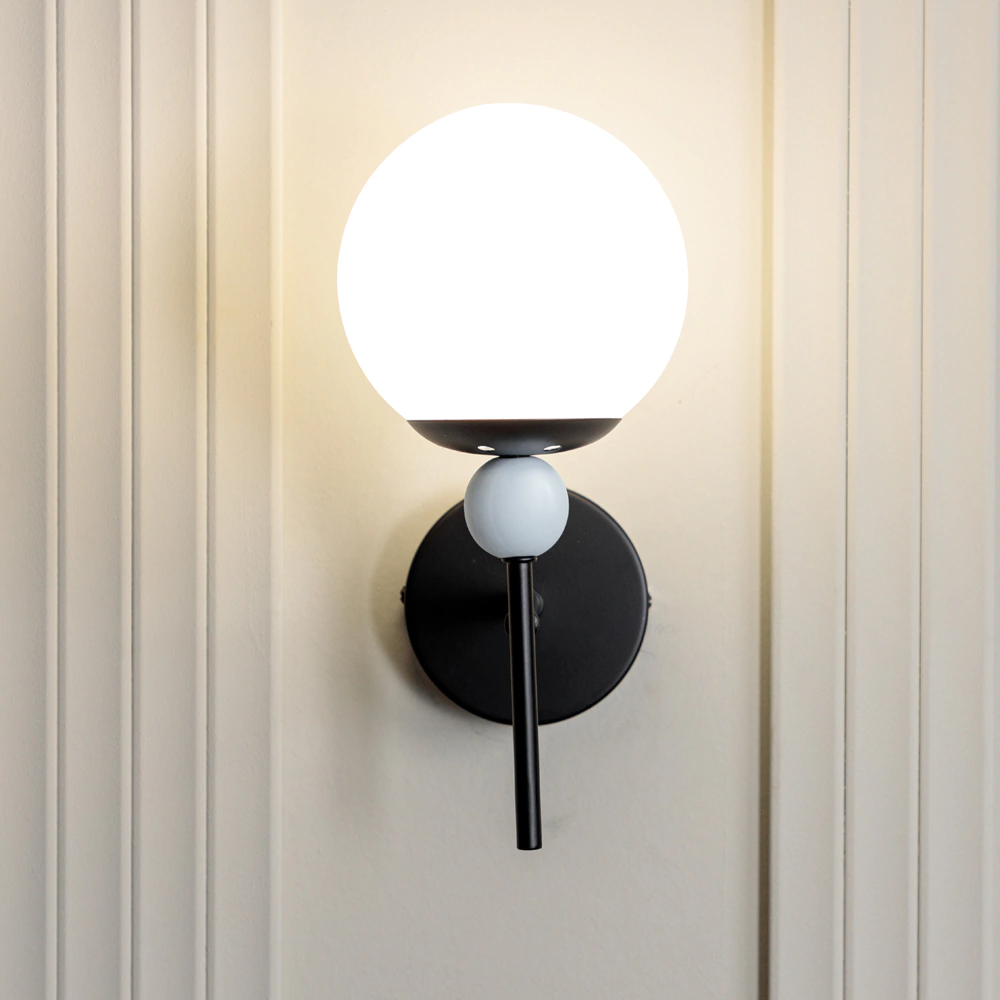 Бра Lumion Сандей 1х40 Вт Е14 черный