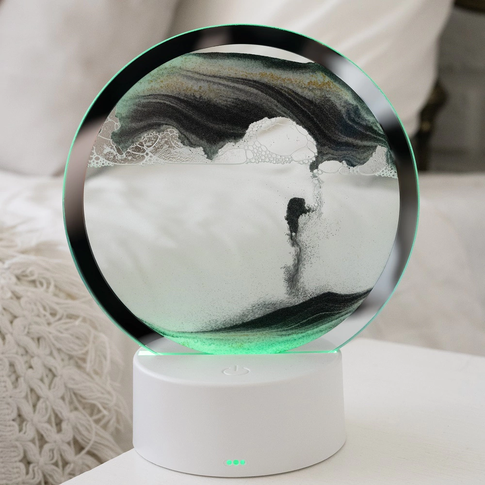 Светильник ночник СТАРТ Сандс серый, 3АА/USB