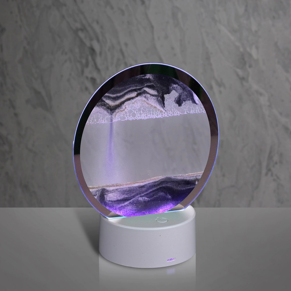 Светильник ночник СТАРТ Сандс серый, 3АА/USB