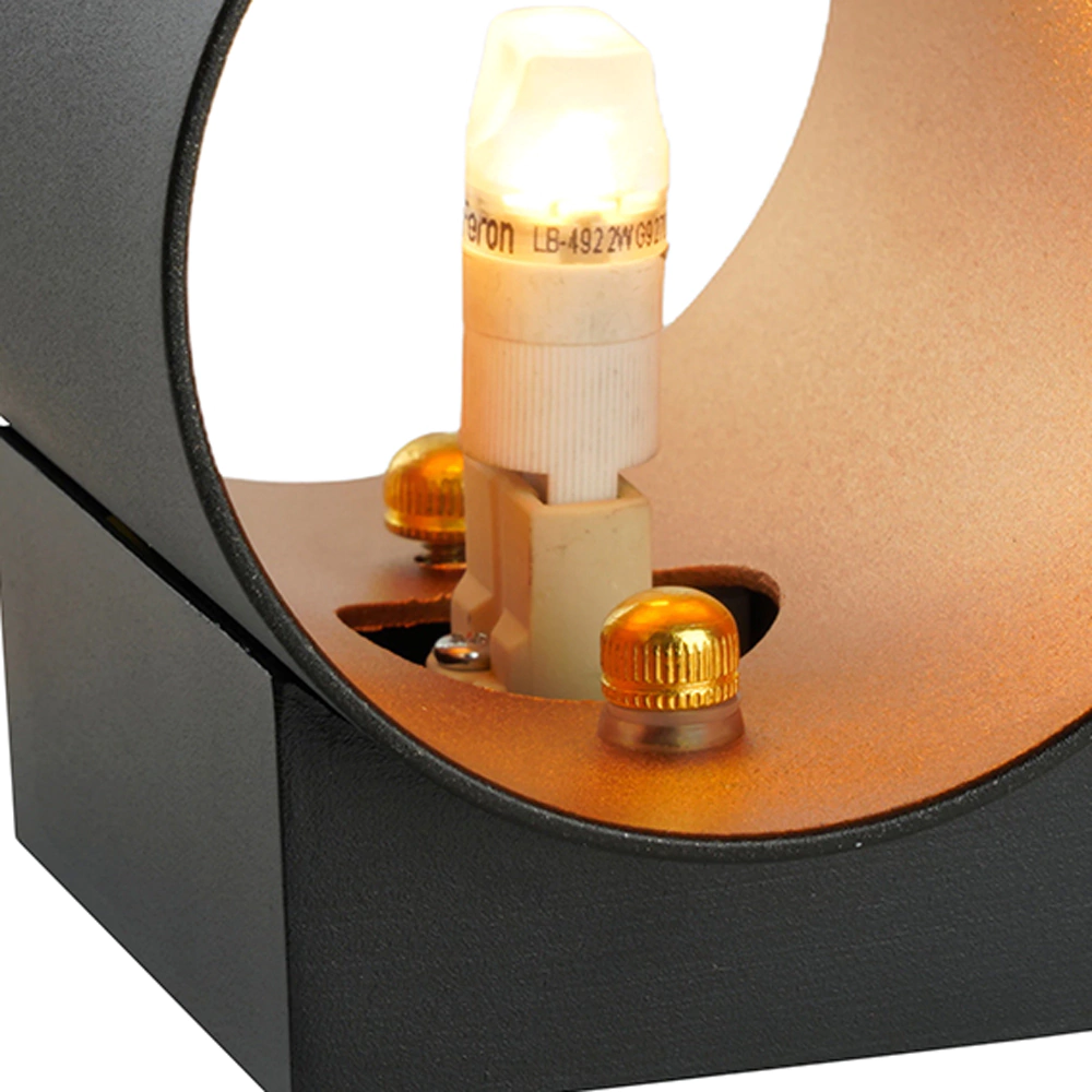 Светильник настенный Feron Пабло 1х15 Вт G9 черный