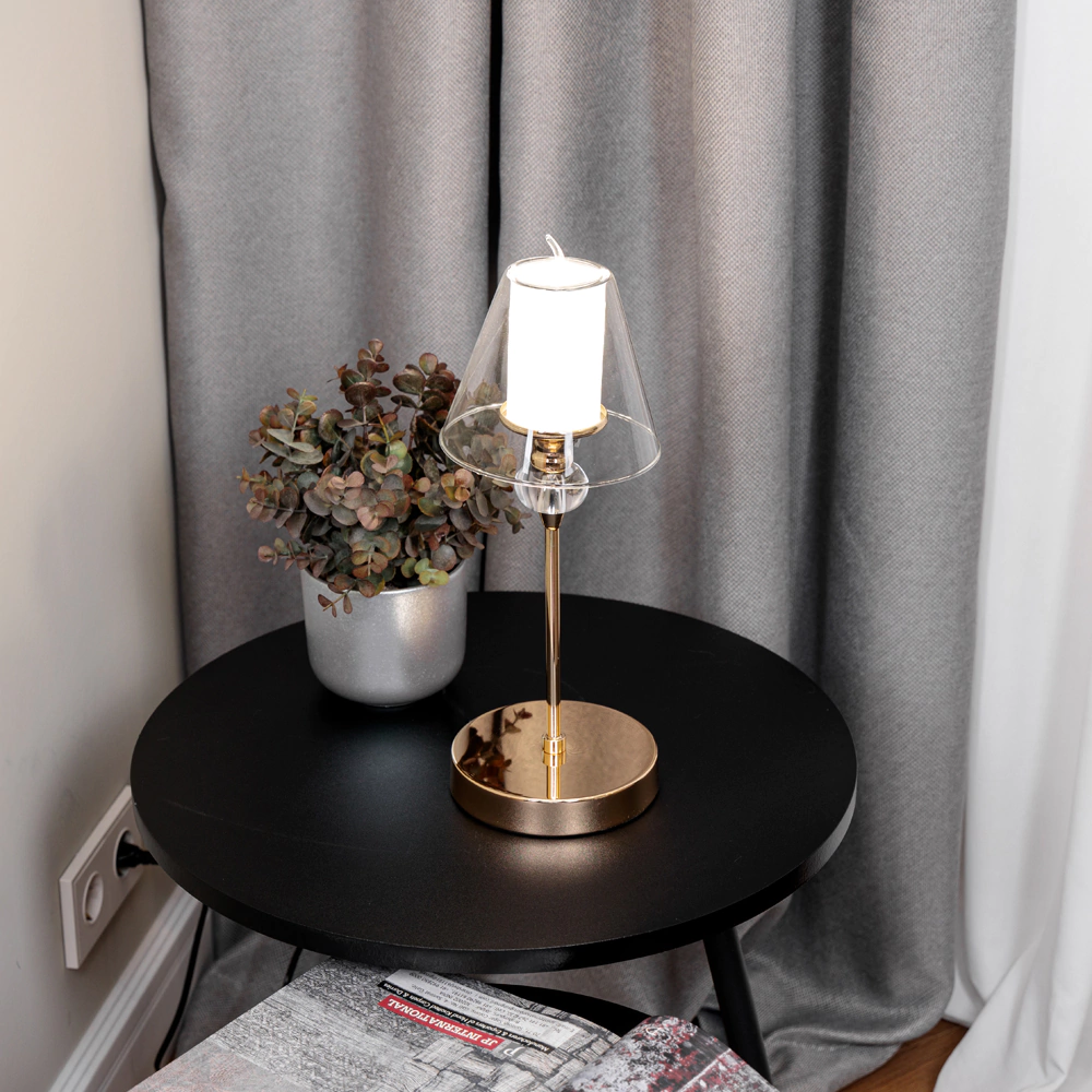 Светильник настольный NEODECO Кронпринц 1х40 Вт Е14