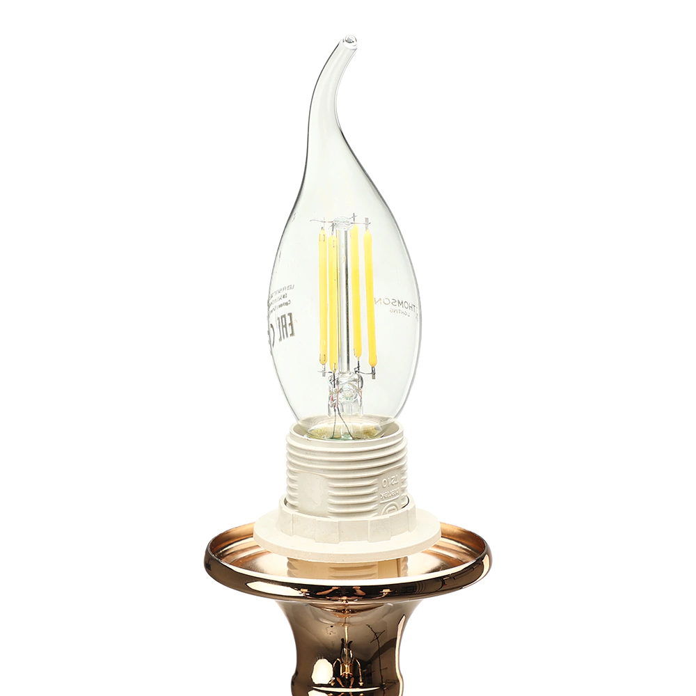 Торшер NEODECO Кронпринц 3х40 Вт Е14 золото