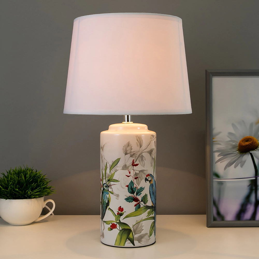 Светильник настольный RISALUX Попугай 40 Вт Е14