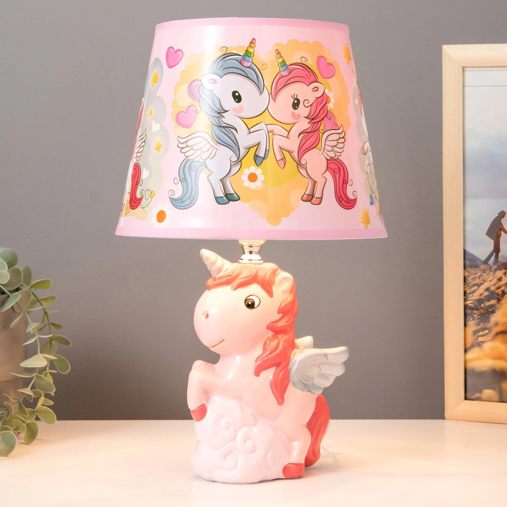 Настольная лампа RISALUX Единорог 40 Вт Е14