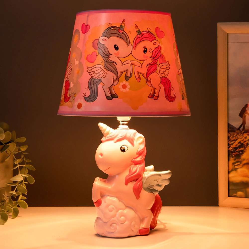 Настольная лампа RISALUX Единорог 40 Вт Е14
