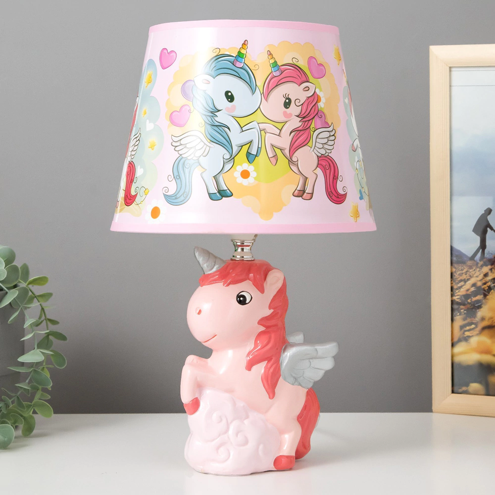 Настольная лампа RISALUX Единорог 40 Вт Е14