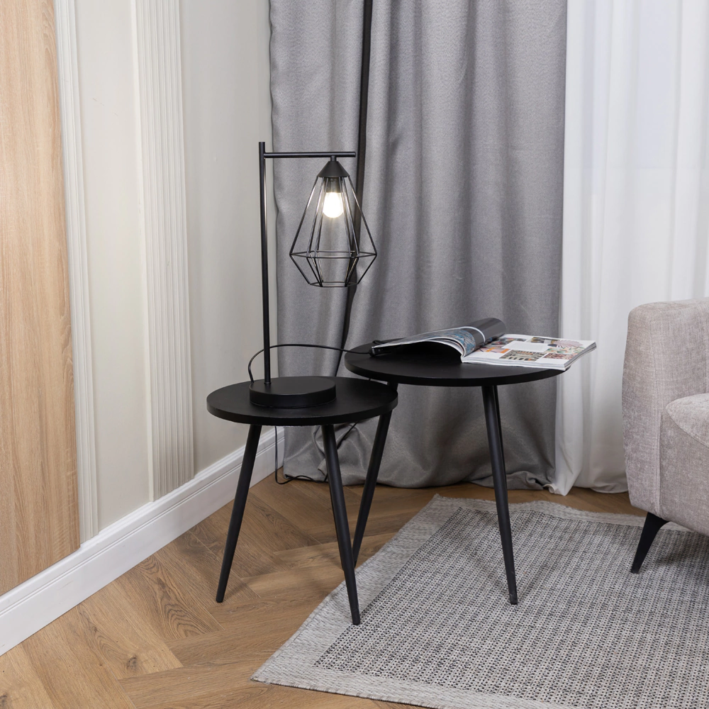 Светильник настольный NEODECO Вэйр 1х60 Вт Е27