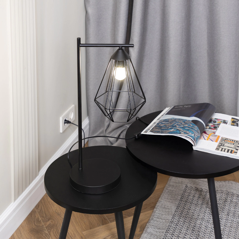 Светильник настольный NEODECO Вэйр 1х60 Вт Е27