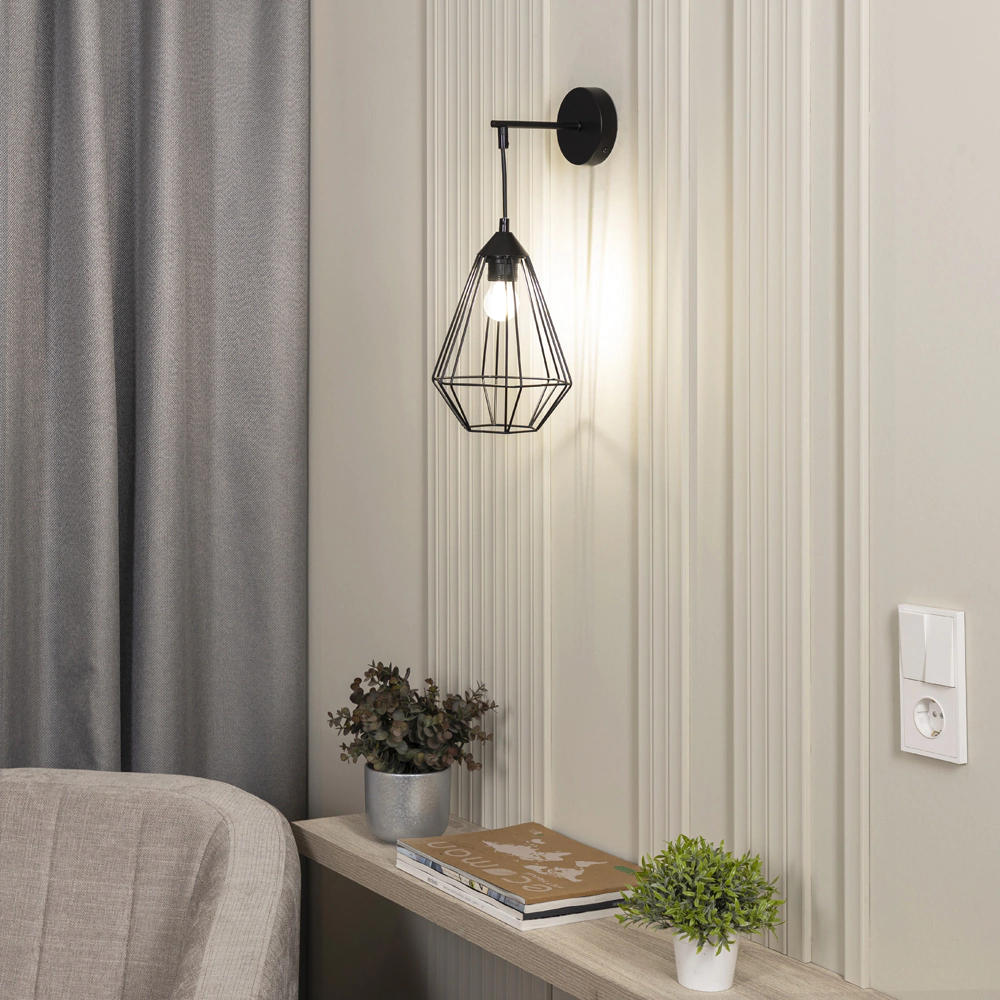 Бра NEODECO Вэйр 1х60 Вт Е27