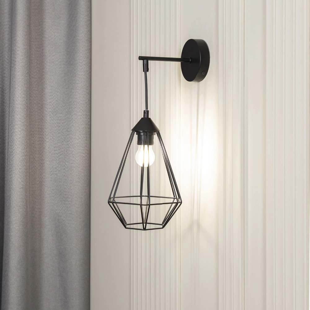 Бра NEODECO Вэйр 1х60 Вт Е27