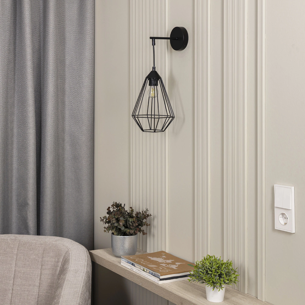 Бра NEODECO Вэйр 1х60 Вт Е27