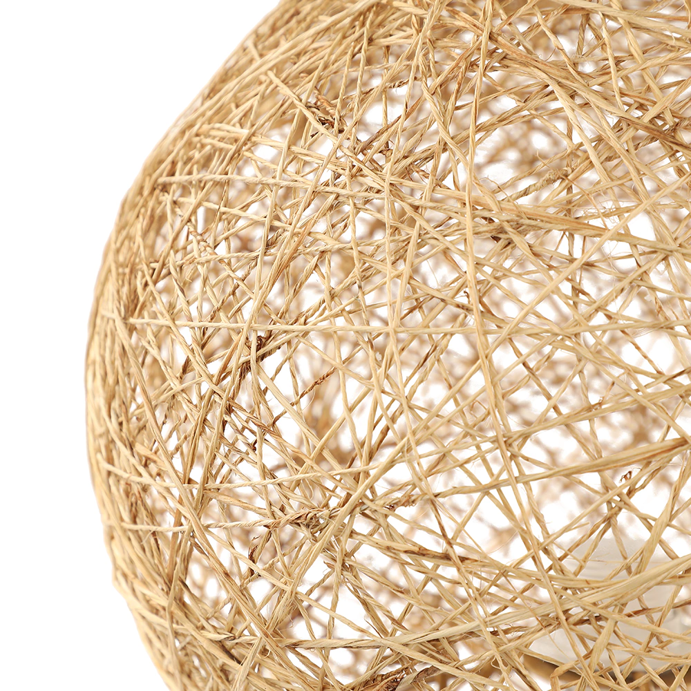 Светильник настольный NEODECO Мичико ротанг 1х40 Вт Е14 натуральный