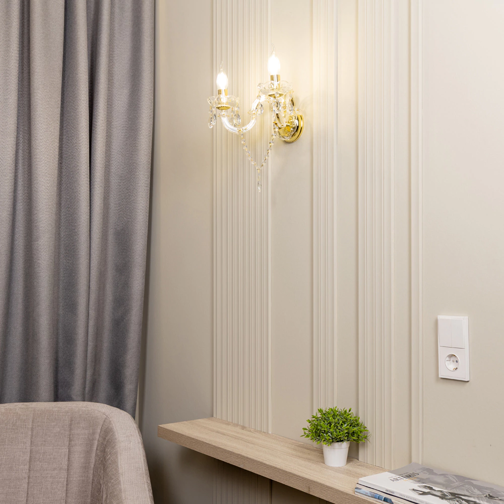 Бра NEODECO Мария Тереза 2х40 Вт Е14