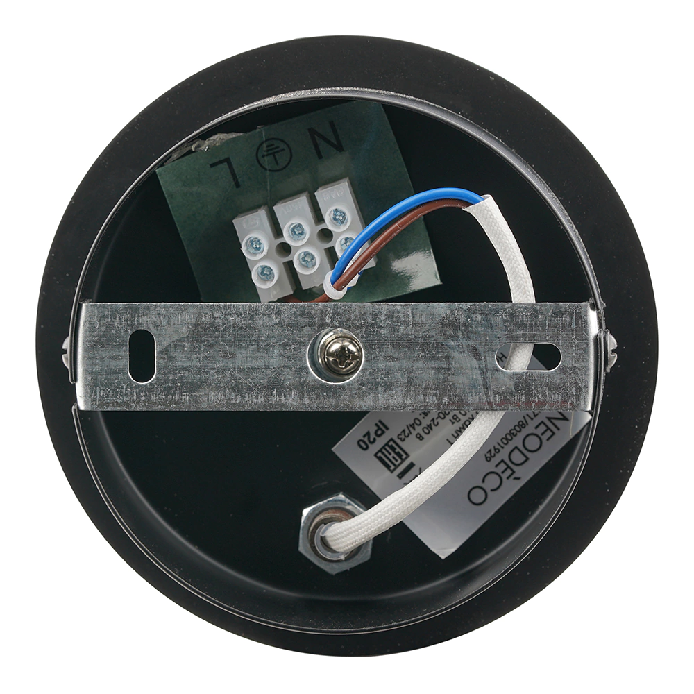 Бра NEODECO Дарси 1х60 Вт Е27 черный