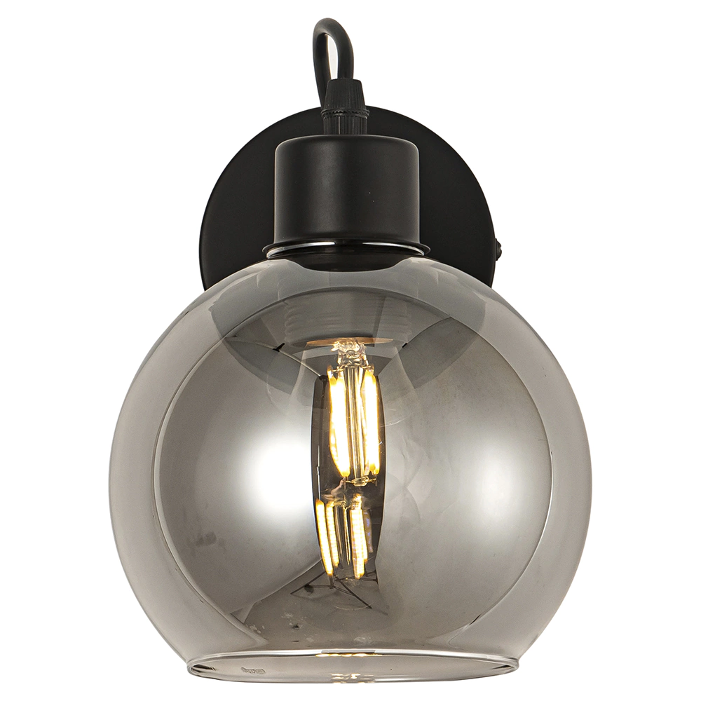 Светильник настенный De Fran Вега 1х40 Вт Е27 черный