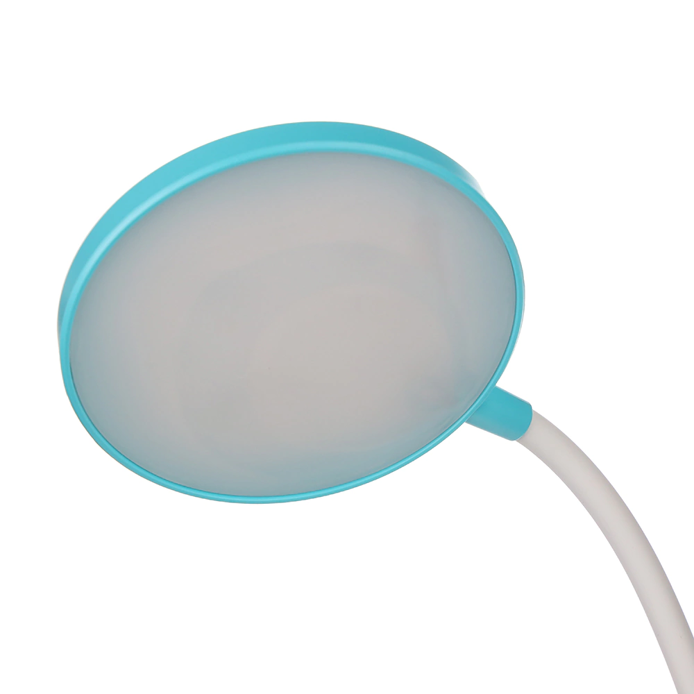 Светильник настольный с аккумулятором Ultraflash Мальте 6 Вт LED голубой