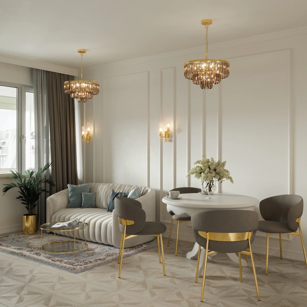 Бра Lumion Камилла 2х40 Вт Е14 золото