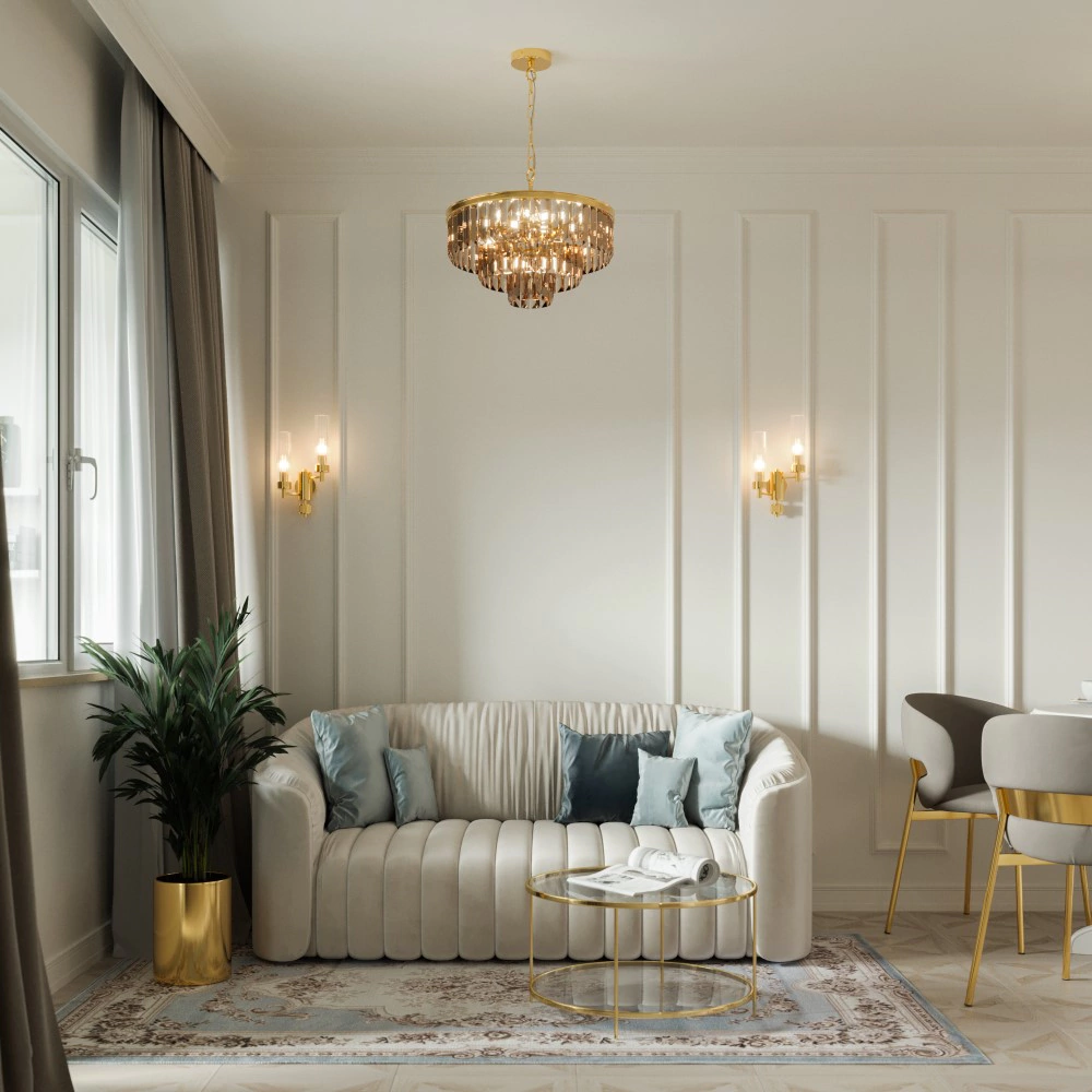 Бра Lumion Камилла 2х40 Вт Е14 золото