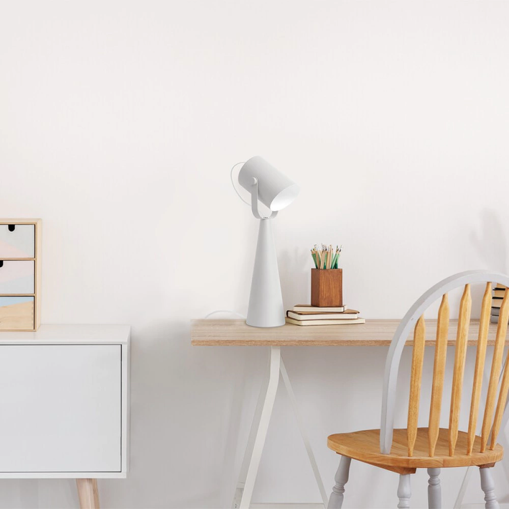 Светильник настольный Kanlux Ларата 1х5 Вт Е27 белый