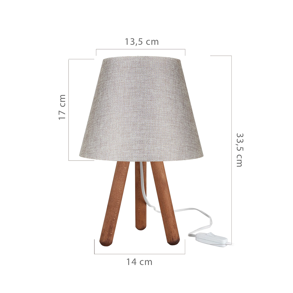Лампа настольная Toplight София 1х40 Вт Е27 бежевый
