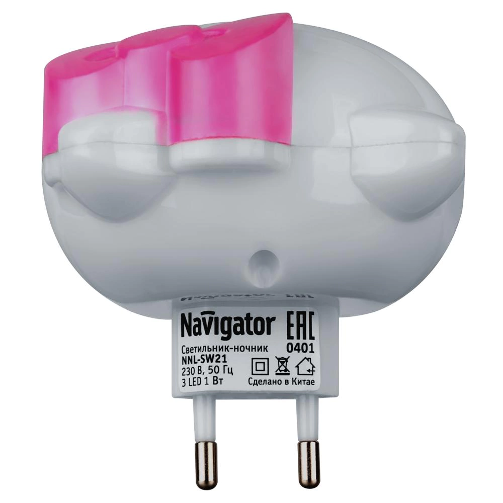 Ночник Кошка с выключателем Navigator