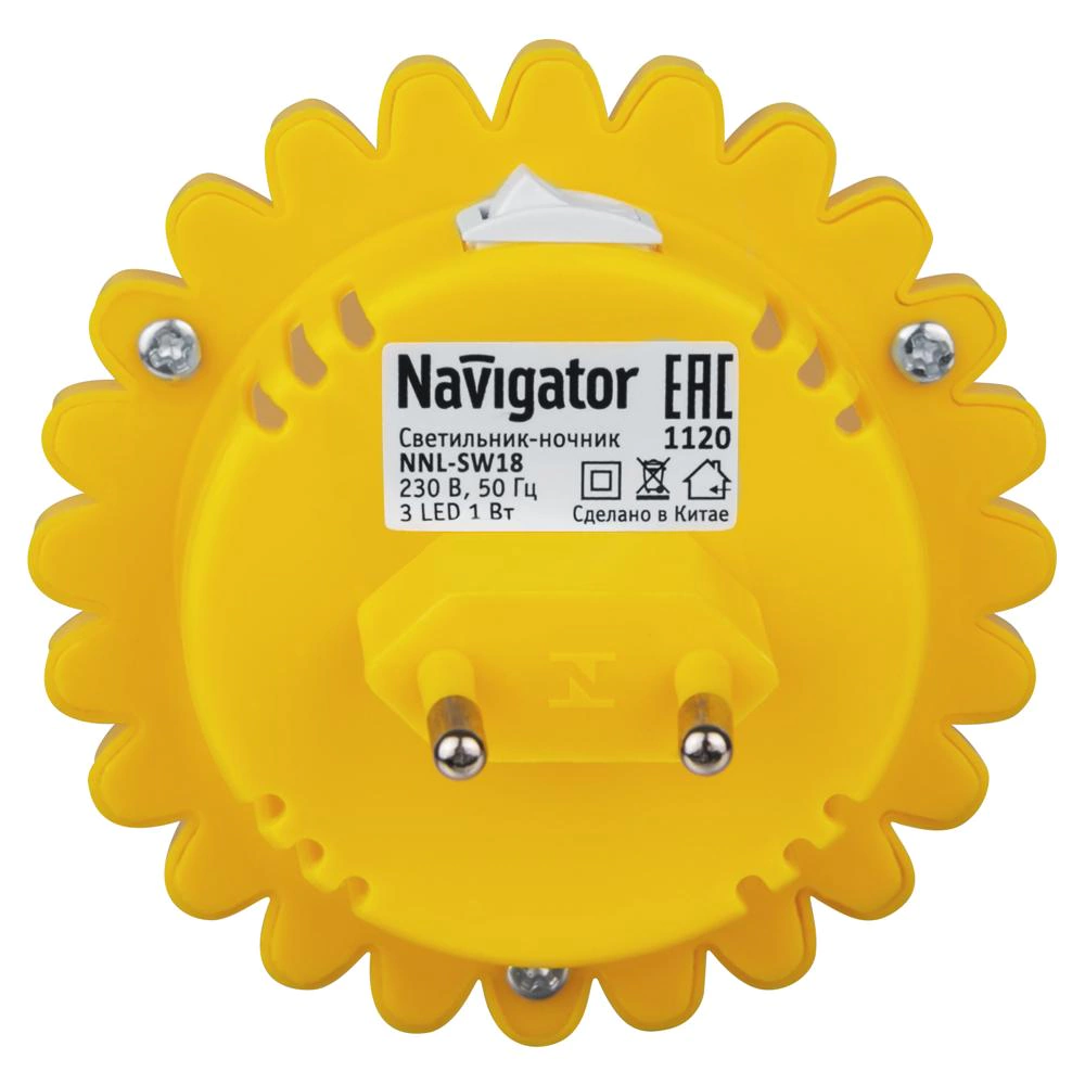 Ночник Ромашка с выключателем Navigator