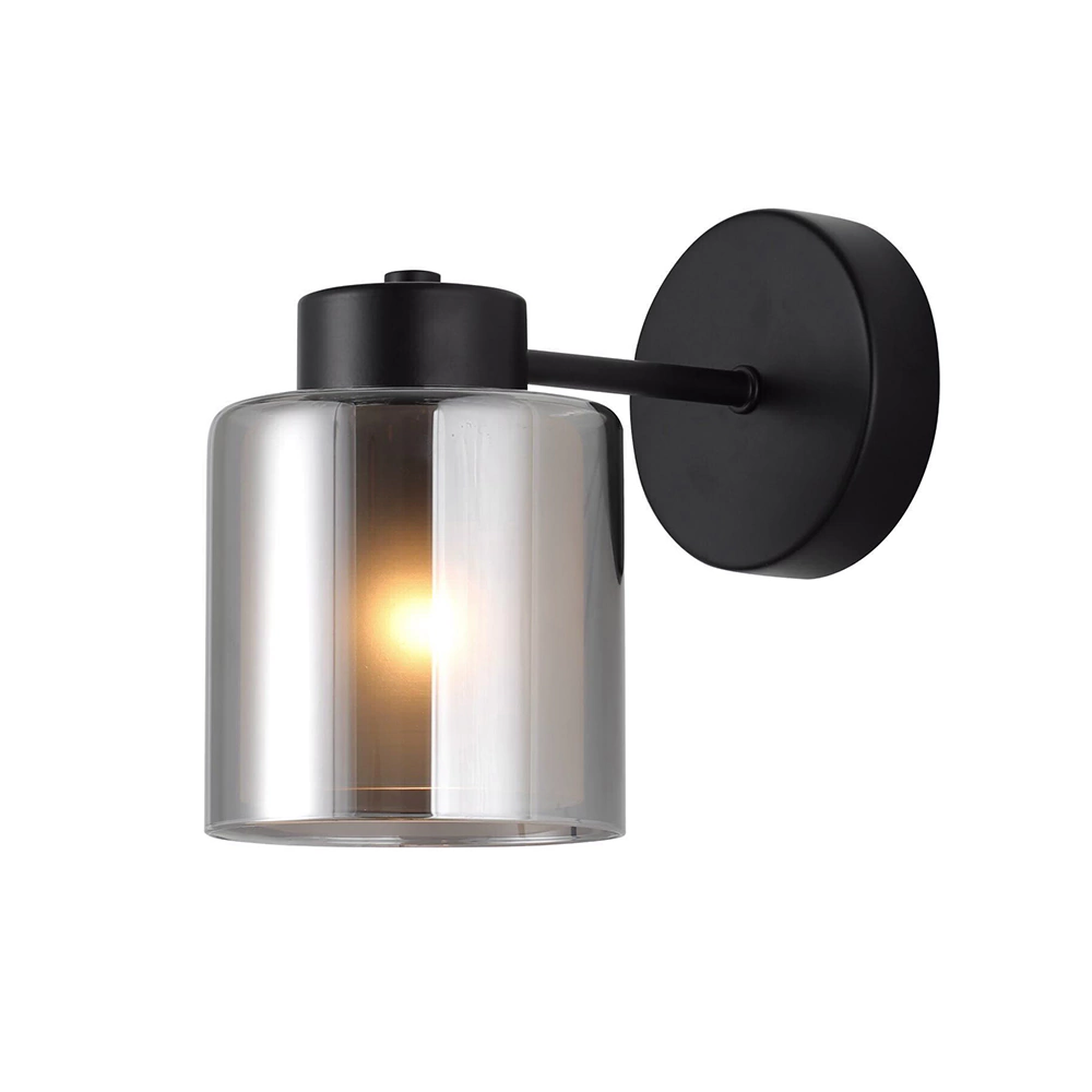 Бра 1х40 Вт Е27 черный Schaffner Фреддо