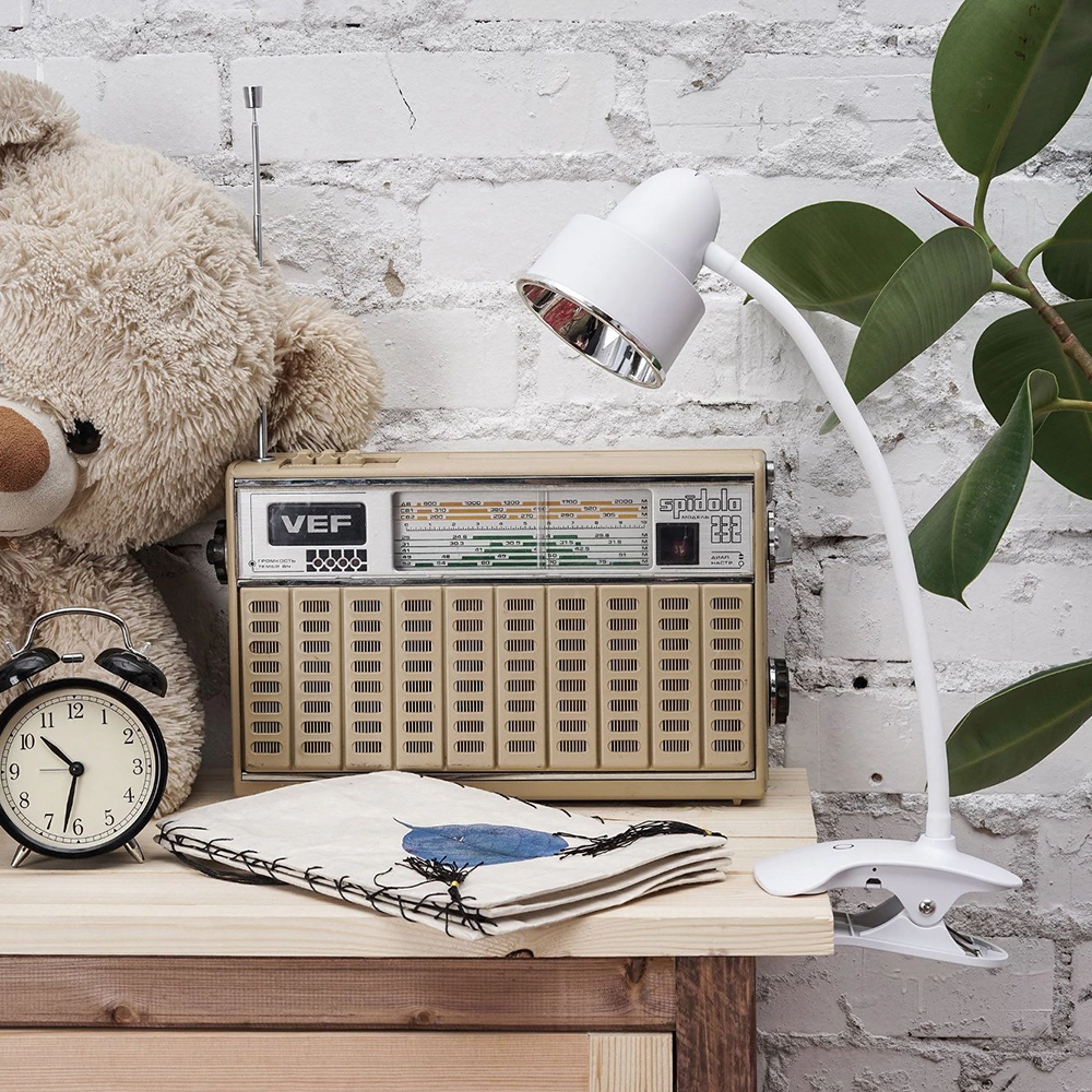 Светильник с прищепкой LED 5 Вт 350 Лм серебро Uniel Рональд