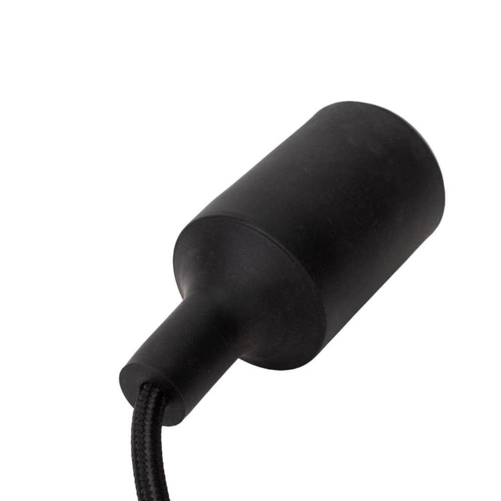 Подвес с патроном 1х60 Вт E27 1 м черный IN HOME