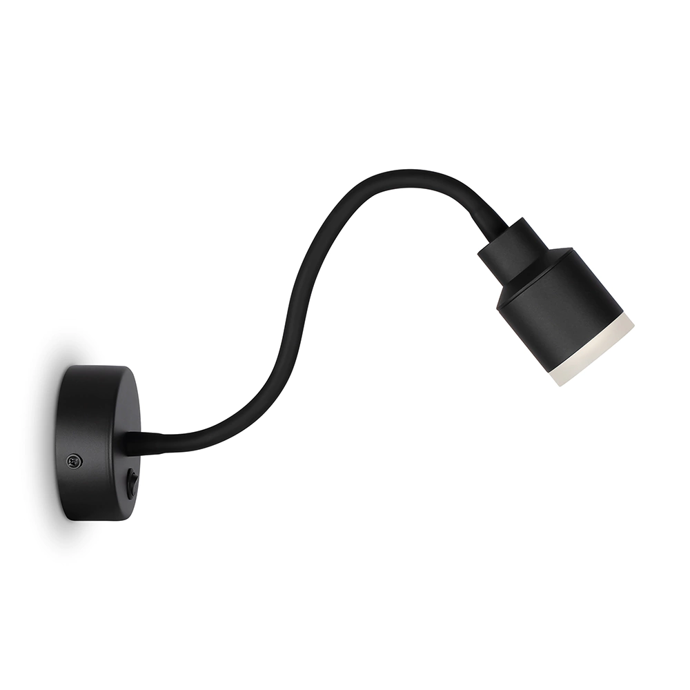 Светильник настенный 5 Вт LED 4000 К черный FREYA Флесс