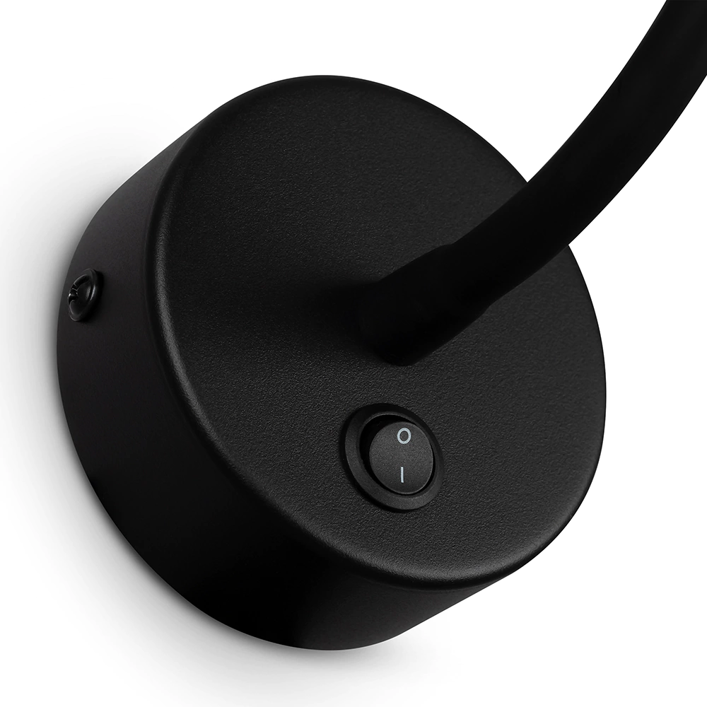 Светильник настенный 5 Вт LED 4000 К черный FREYA Флесс