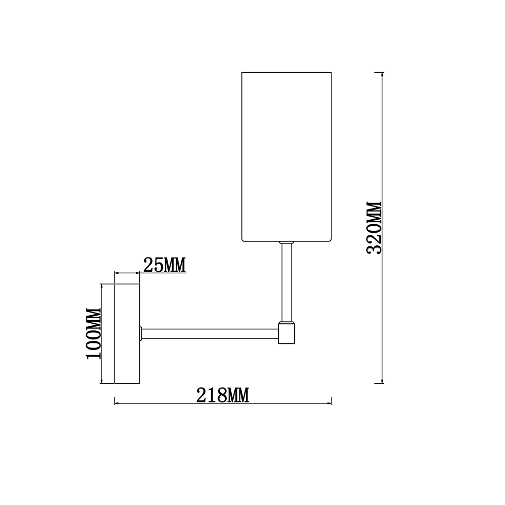 Бра 1х60 Вт Е14 хром FREYA Агнес