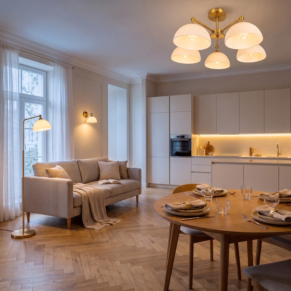 Бра 1х60 Вт Е27 Rivoli Эмина латунь